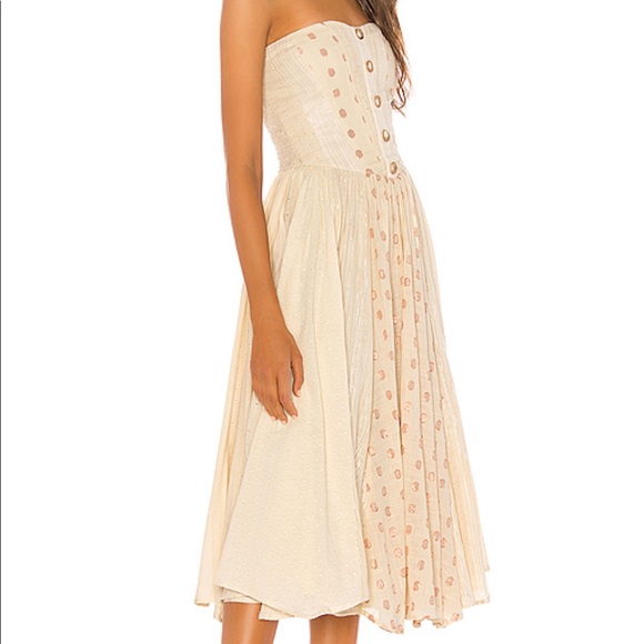 free people amanda midi dress
